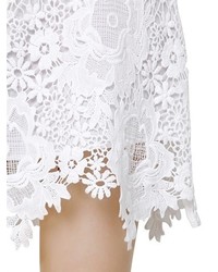 See by Chloe Floral Lace Cotton Voile Mini Skirt