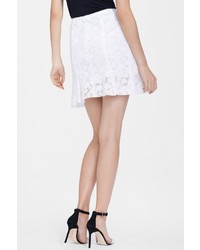 Nina Ricci Floral Lace Miniskirt