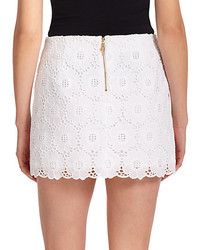 Lilly Pulitzer Floral Lace Tate Skirt
