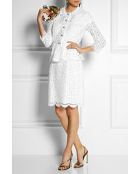 Dolce & Gabbana Scalloped Lace Skirt