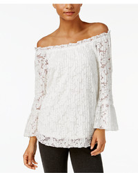 Jpr Lace Off The Shoulder Top