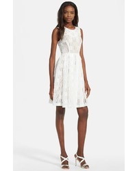 Tracy Reese Lace Fit Flare Dress