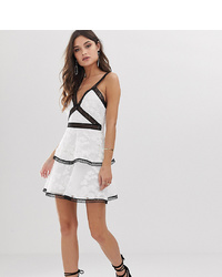 ASOS DESIGN Mini Dress Embroidered Broderie
