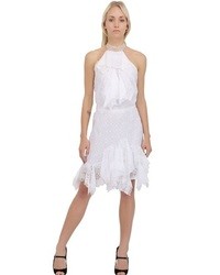 Nina Ricci Silk Lace Sangallo Cotton Dress