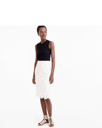 J.Crew Collection Pencil Skirt In Austrian Lace