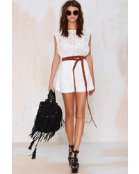 Nasty Gal Factory Oasis Lace Romper