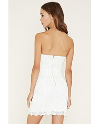Forever 21 Strapless Lace Dress