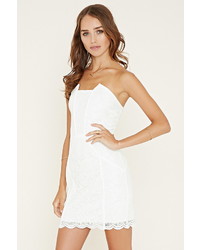 Forever 21 Strapless Lace Dress