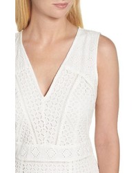 French Connection Summer Cage Lace Sheath Dress
