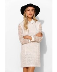 Little White Lies Lace Collared Dress