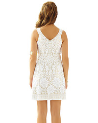 Lilly Pulitzer Largo Cut In Lace Shift Dress