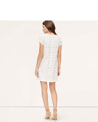 loft white lace dress