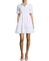 Kate Spade New York Tobin Short Sleeve Lace Dress White