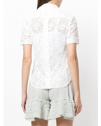 Chloé Lace Short Sleeve Shirt