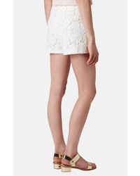 Topshop Corded Lace Shorts