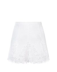 Ermanno Scervino High Waisted Lace Shorts