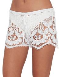 Miguelina Minnie Scallop Lace Shorts