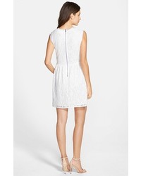 Vince Camuto Two By Floral Lace Fit Flare Dress