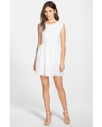 Vince Camuto Two By Floral Lace Fit Flare Dress