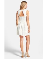 Way In Lace Skater Dress