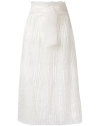 Ermanno Scervino High Waisted Lace Skirt