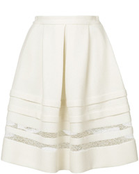 Ermanno Scervino Lace Detail Full Skirt