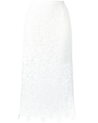 Ermanno Scervino Lace Detail Skirt