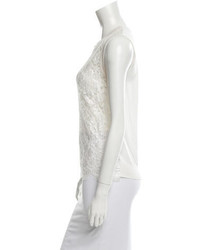 Dolce & Gabbana Sheer Lace Top W Tags