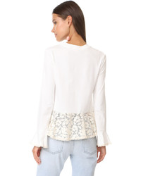 See by Chloe Lace Pullover