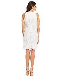Donna Morgan Floral Lace Swing Dress