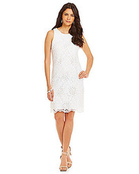 Donna Morgan Floral Lace Swing Dress