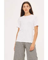 Topshop Side Lace Up T Shirt