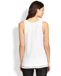 Saks Fifth Avenue Collection Lace Tank
