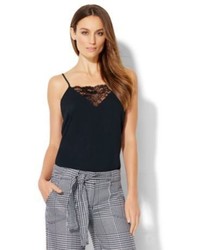 New York & Co. Lace Inset Camisole