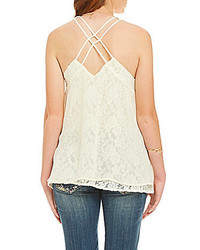 Miss Me Lace Layer Tank Top