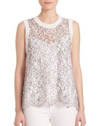 Generation Love Nia Lace Overlay Tank Top
