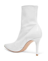 Gianvito Rossi 85 Patent Leather Ankle Boots