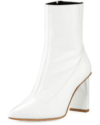 Tibi Alexis Stitched Leather Bootie
