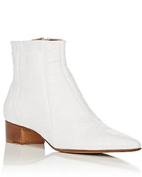 The Row Alligator Ambra Ankle Boots