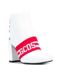 Gcds Backless Logo Ankle Boots