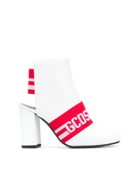 Gcds Backless Logo Ankle Boots