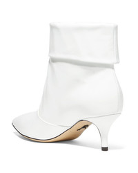 Paul Andrew Banner Patent Leather Ankle Boots