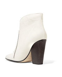 Magda Butrym Belgium Textured Leather Ankle Boots