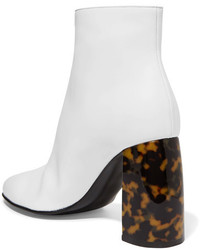 Stella McCartney Faux Leather Ankle Boots White