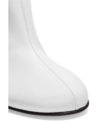 Stella McCartney Faux Leather Ankle Boots White