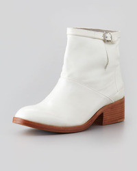 3.1 Phillip Lim Frankie Leather Ankle Boot White