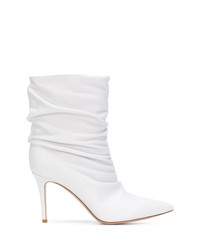 Gianvito Rossi Gathered Ankle Boots