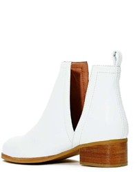 Nasty Gal Jeffrey Campbell Oriley Ankle Boot White