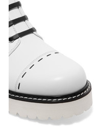 Dolce & Gabbana Leather Boots White