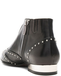 Barbara Bui Leather Rockabilly Boots
